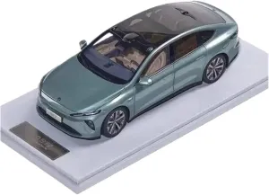1:18 for NIO ET7 Diecast Model Car Model Souvenirs for Collection Mini Simulation Toys(Green)