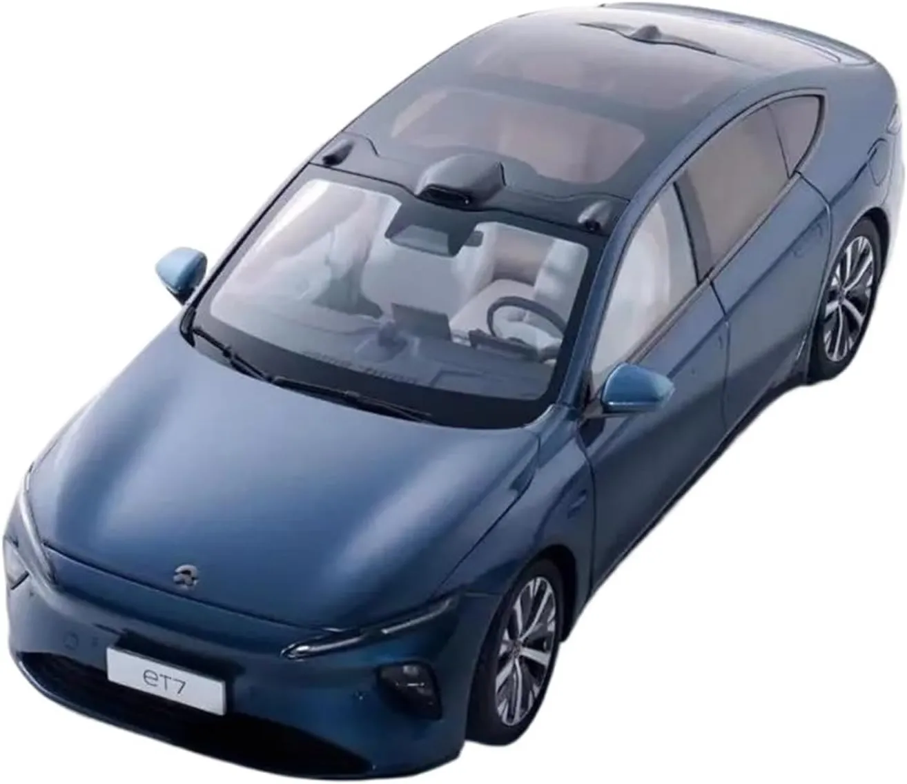 1:18 for NIO ET7 Diecast Model Car Model Souvenirs for Collection Mini Simulation Toys(Green)