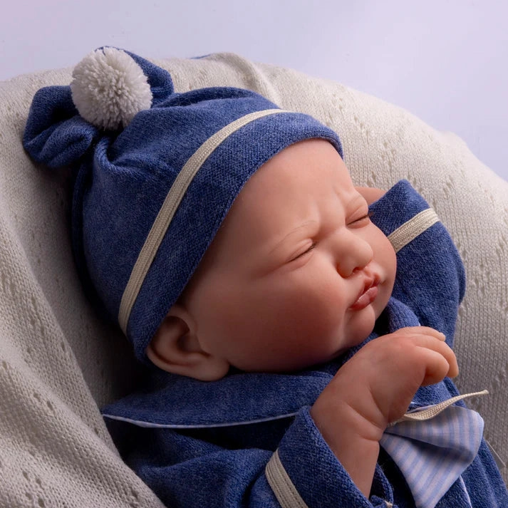 17" Berenguer Classics Reborn Doll Mateo | Sailor Blue