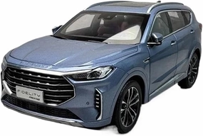 1:18 for Jetour X70 Plus SUV Simulation Alloy Car Model Collection Ornament Decoration Mini Simulation Toys