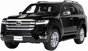 1:18 for Toyota Land Cruiser Lc300 Zx Static Simulated Alloy Car Model Collection Ornaments Souvenir Mini Simulation Toys(Black)
