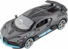 1:22 for Divo Alloy Sports Car Die-Casting Model Collection Display Ornaments(Chrome)