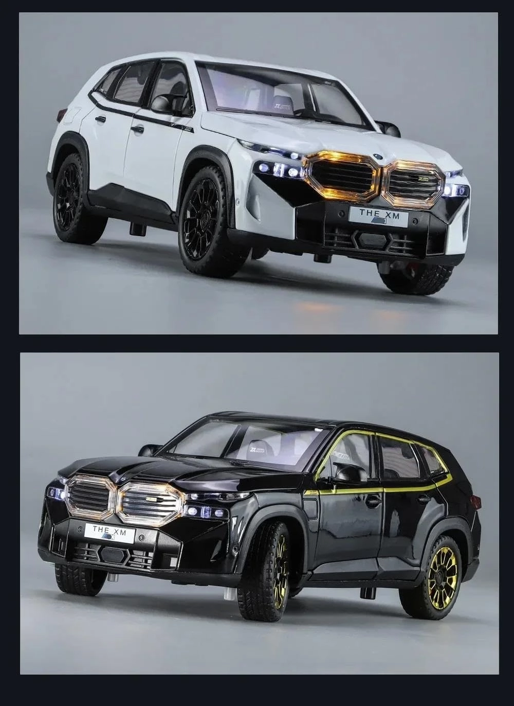 1:24 for XM High Simulation Die-cast Metal Car Model(White)