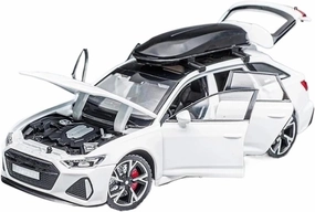 1:32 for RS6 Die-cast Metal Model Car(White)