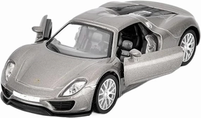1: 36 for 918 Alloy Die-cast Metal Sports Car Model(Silver)
