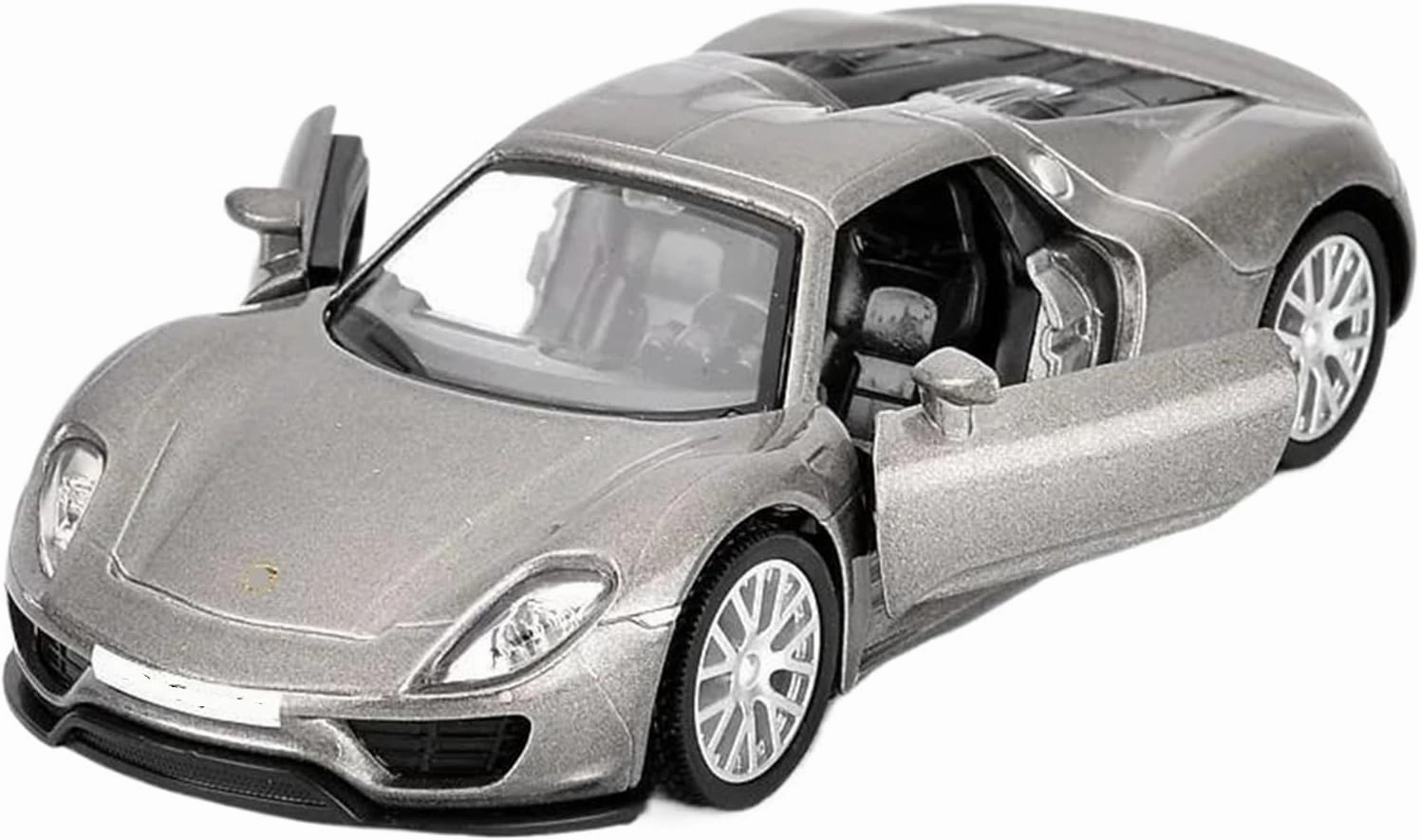 1: 36 for 918 Alloy Die-cast Metal Sports Car Model(Silver)