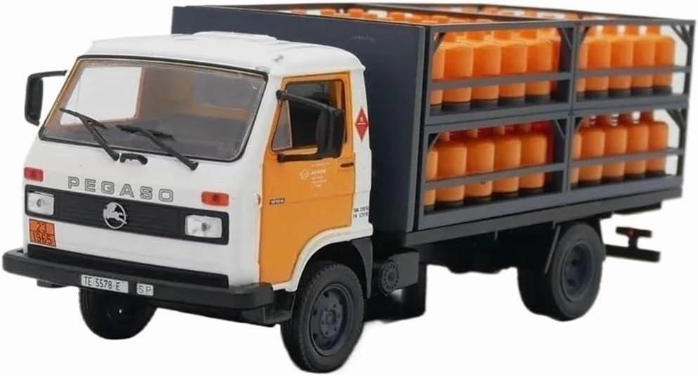 1:43 for Ekus 1988 Static Simulation Alloy Truck Model Decorative Ornaments Souvenirs Mini Simulation Toys