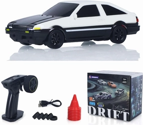 1/43 High Speed 2.4G Radio Controlled Racing Car 86 RC Drift Vehicle 4Wd RTR Mini Model Car Toy Radio Battery Hobby Grade Model for Adult