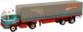 1:50 for DAF 2800 4X2 Tarpaulin Transporter Static Simulated Alloy Model Decorative Ornaments Souvenirs Mini Simulation Toys