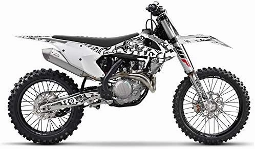 2003-2004 SX Zany White Senge Graphics Base Kit Compatible with KTM