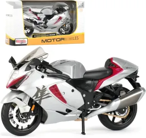 2022 1/12 Racing Motorcycles Alloy Model for Suzuki-Hayabusa Static DieCast Collectible Vehicles