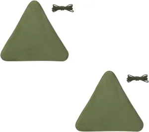 2pcs Folding Camping Stool with Tripod Outdoor Stool Kit Comfortable and Durable