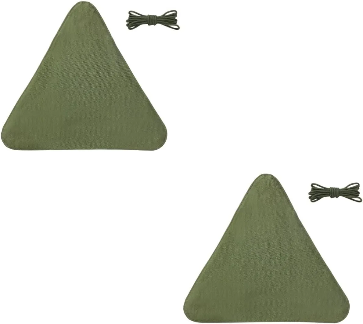 2pcs Folding Camping Stool with Tripod Outdoor Stool Kit Comfortable and Durable