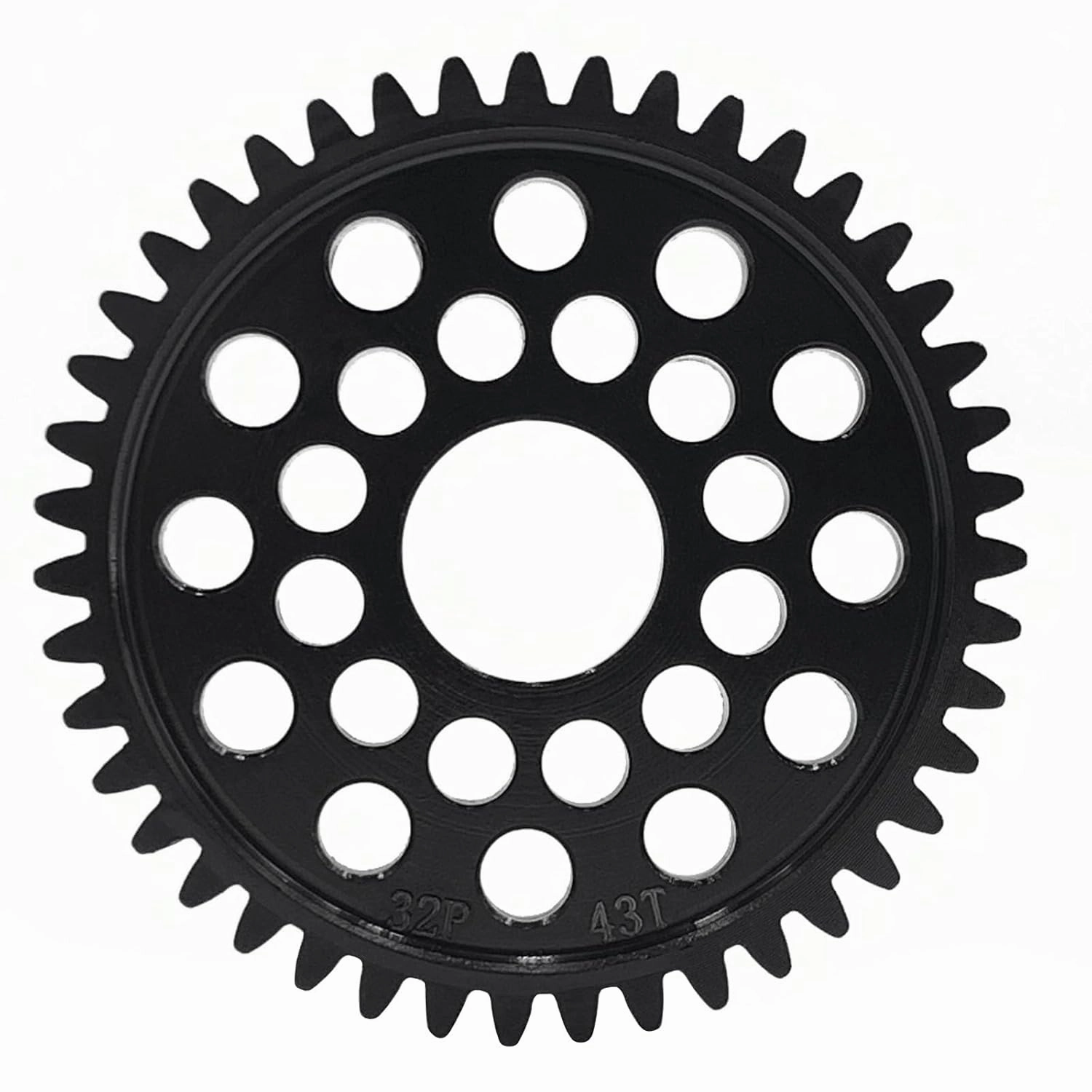 40CR RC Gears Steel 32P 40T 41T 42T 43T 44T Spur Gear for Xpress Execute XM1S 1/10 4WD Mini E-RC Racing Car (43T)