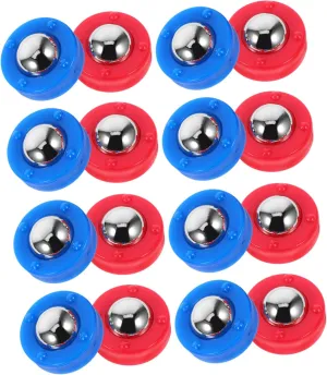 40pcs Shuffleboard Tabletop Rollers Balls Mini Shuffleboard Game Supplies Safe Sturdy Steel Plastic Easy to Use Set