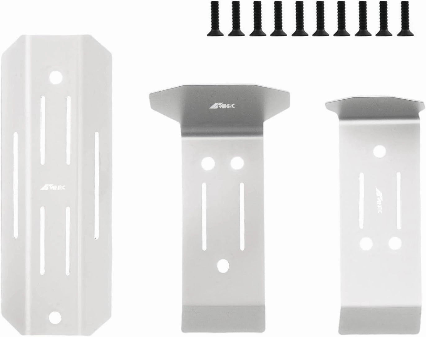 45# Steel Chassis Skid Plate Portector Defend for 1/16 Mini Maxx Minimaxx 4WD RTR RC Car Upgrades Part