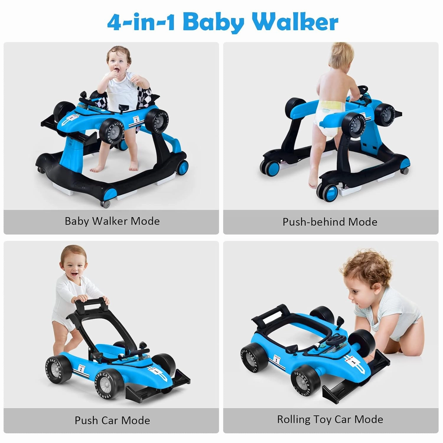 4-in-1 Baby Walker