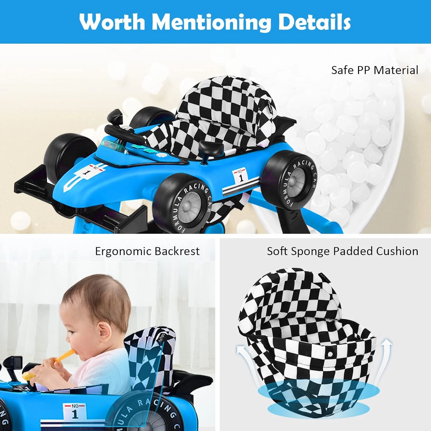 4-in-1 Baby Walker