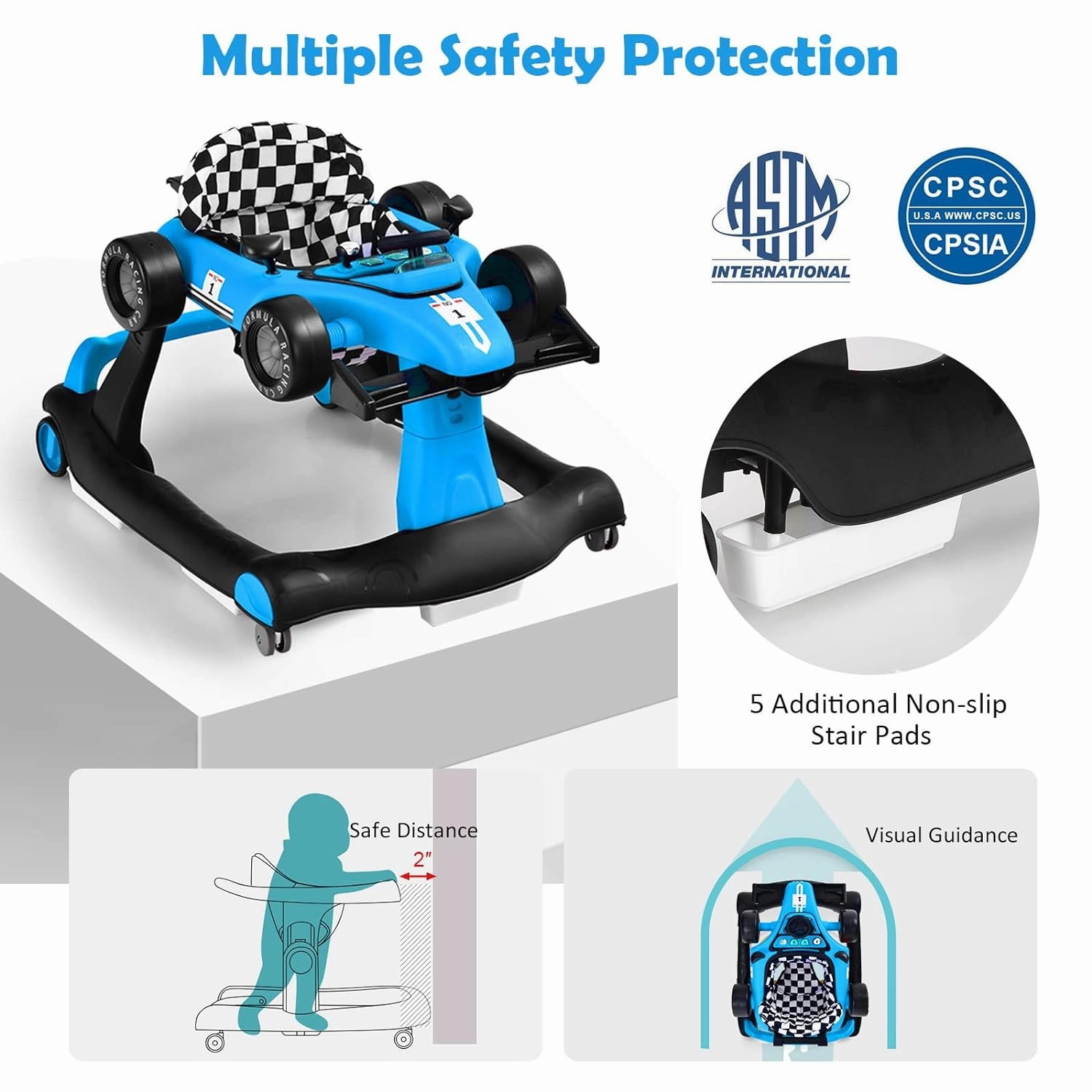 4-in-1 Baby Walker