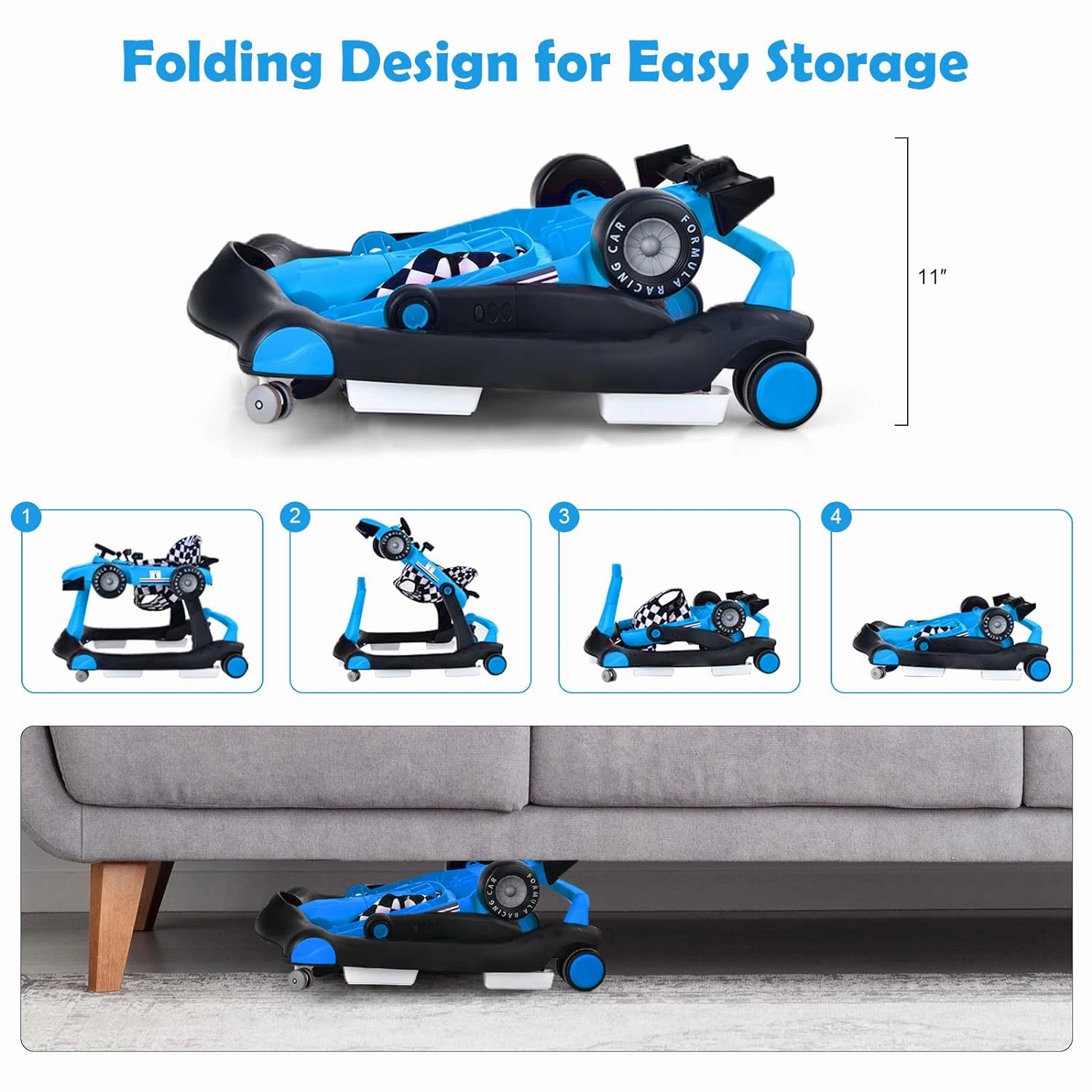 4-in-1 Baby Walker