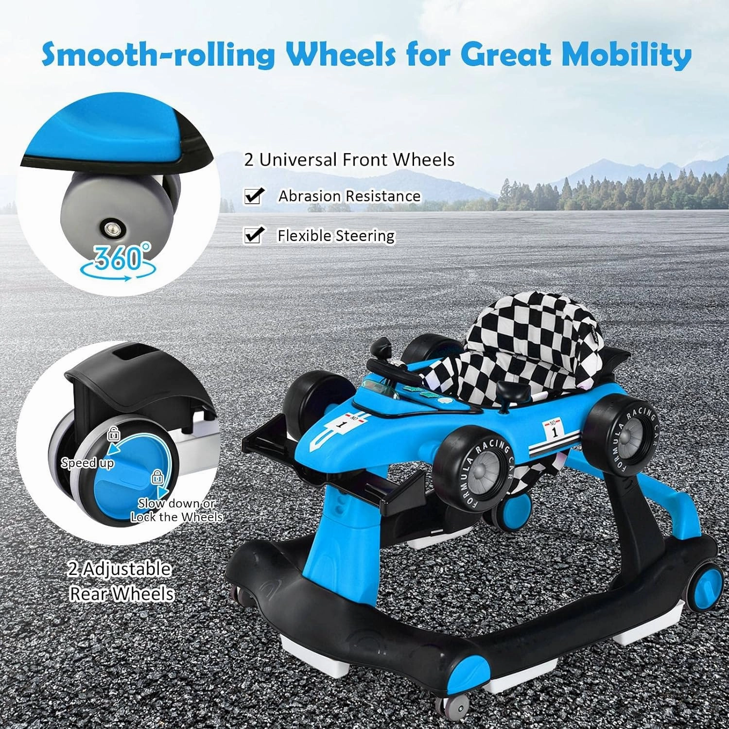 4-in-1 Baby Walker