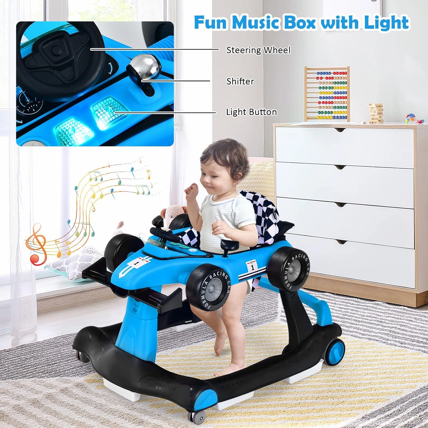 4-in-1 Baby Walker