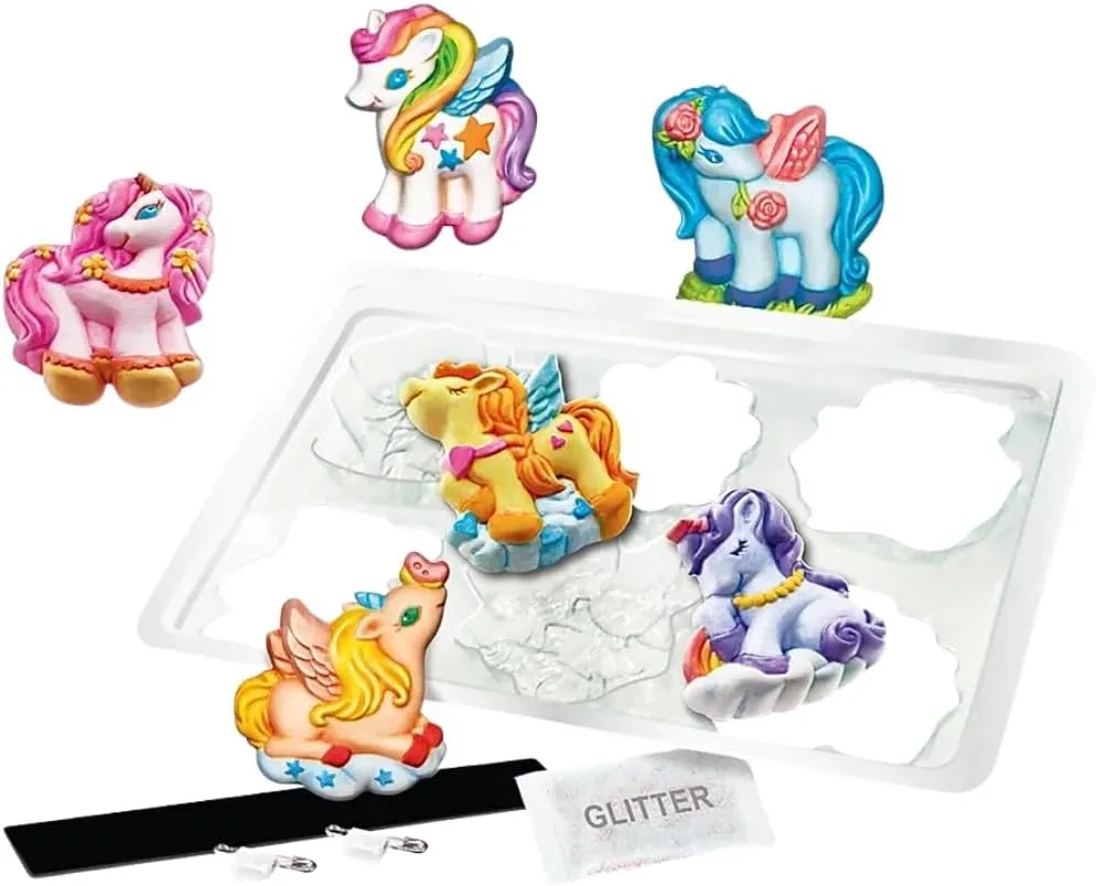 4M | STEAM Powered Kids | Rainbow Unicorns | Giant Unicorn Themed Arts and Crafts and STEM Projects Kit | Kids Ages 5 , Pink
