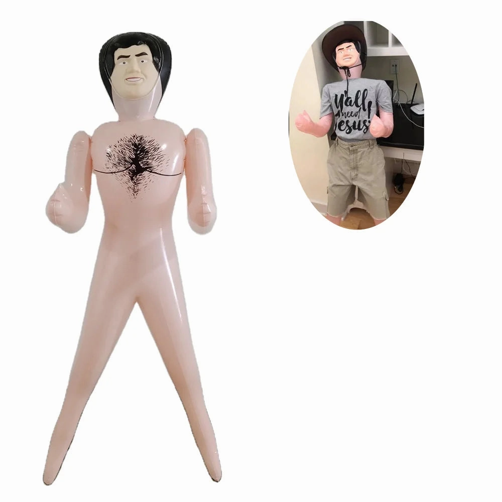 59-Inch Male & Female Blow Up Doll for Parties & Pranks