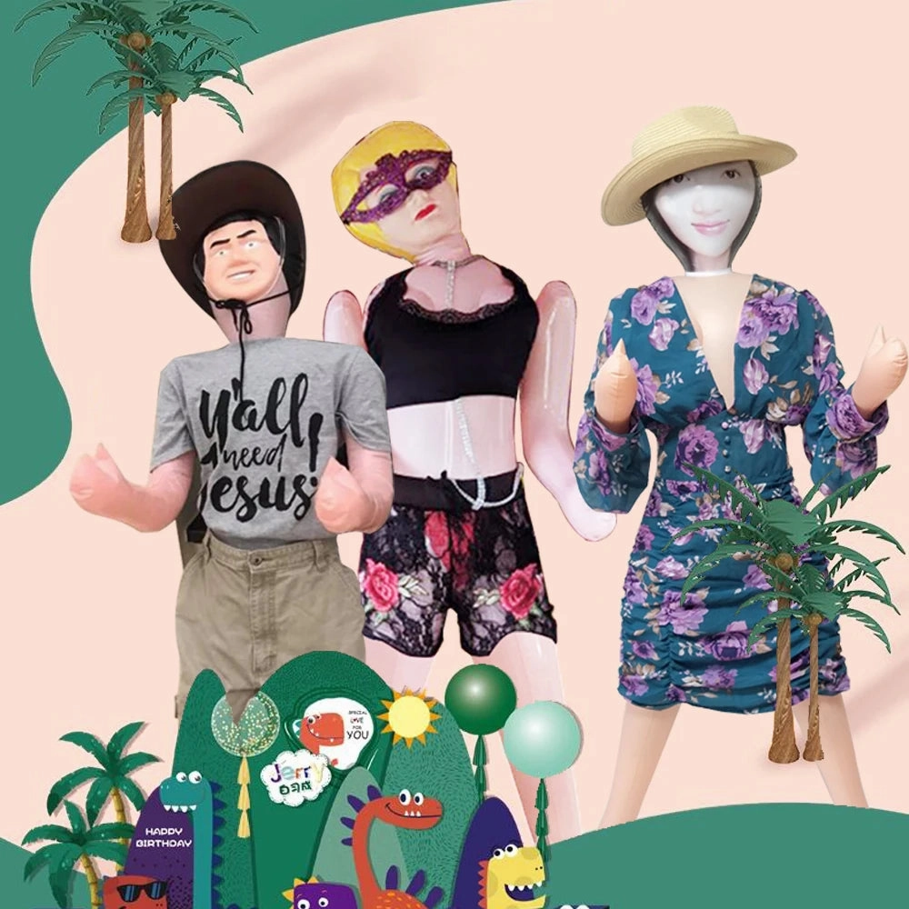 59-Inch Male & Female Blow Up Doll for Parties & Pranks