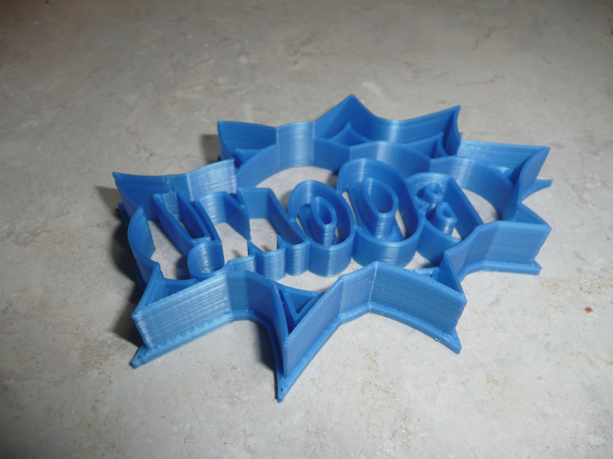 6x Boom Sign Quote Fondant Cutter Cupcake Topper 1.75 IN USA FD3197