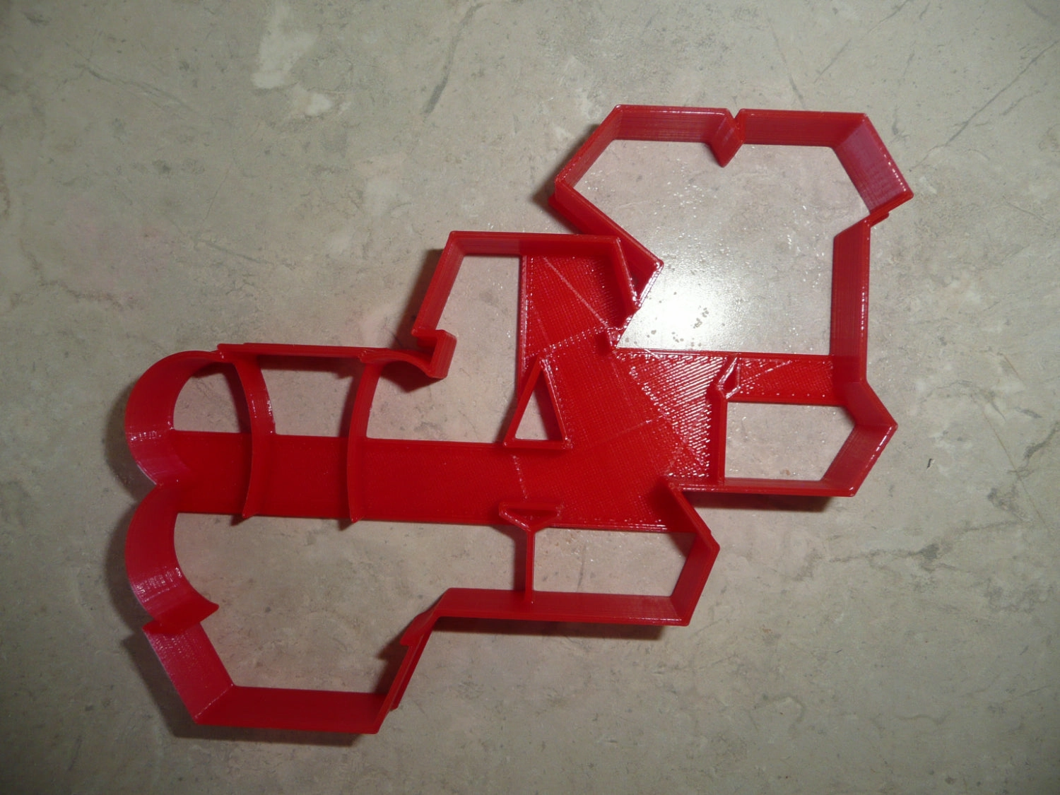 6x Kappa Alpha Psi Letters Fondant Cutter Cupcake Topper 1.75 IN USA FD3507
