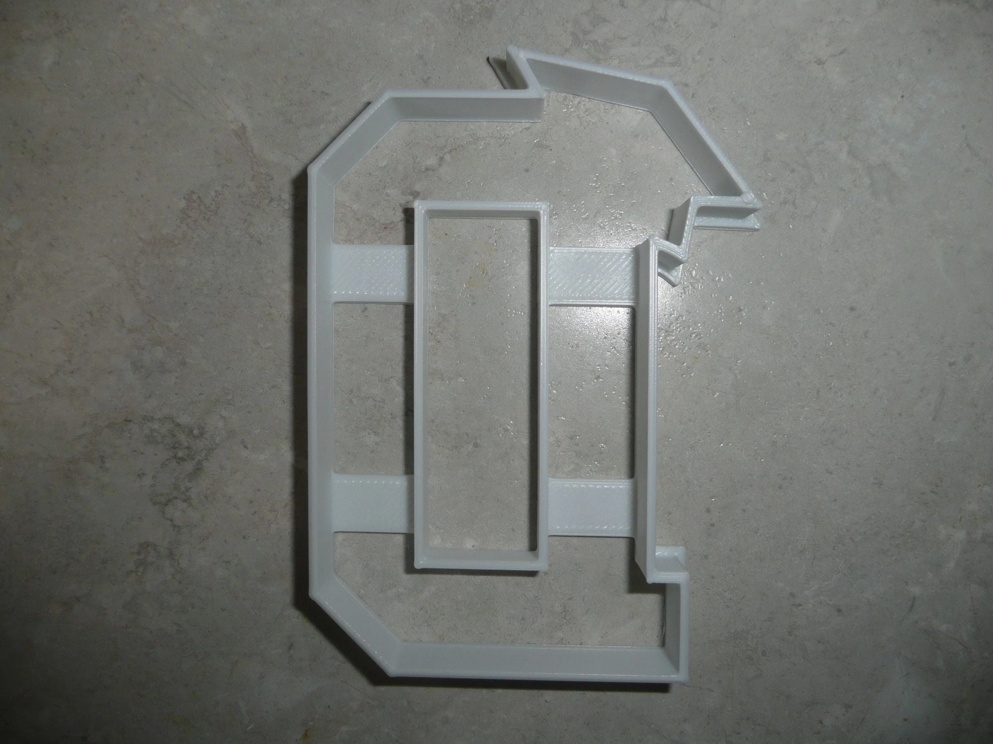 6x Letter D With Graduation Cap Fondant Cutter Cupcake Topper 1.75 IN USA FD3725
