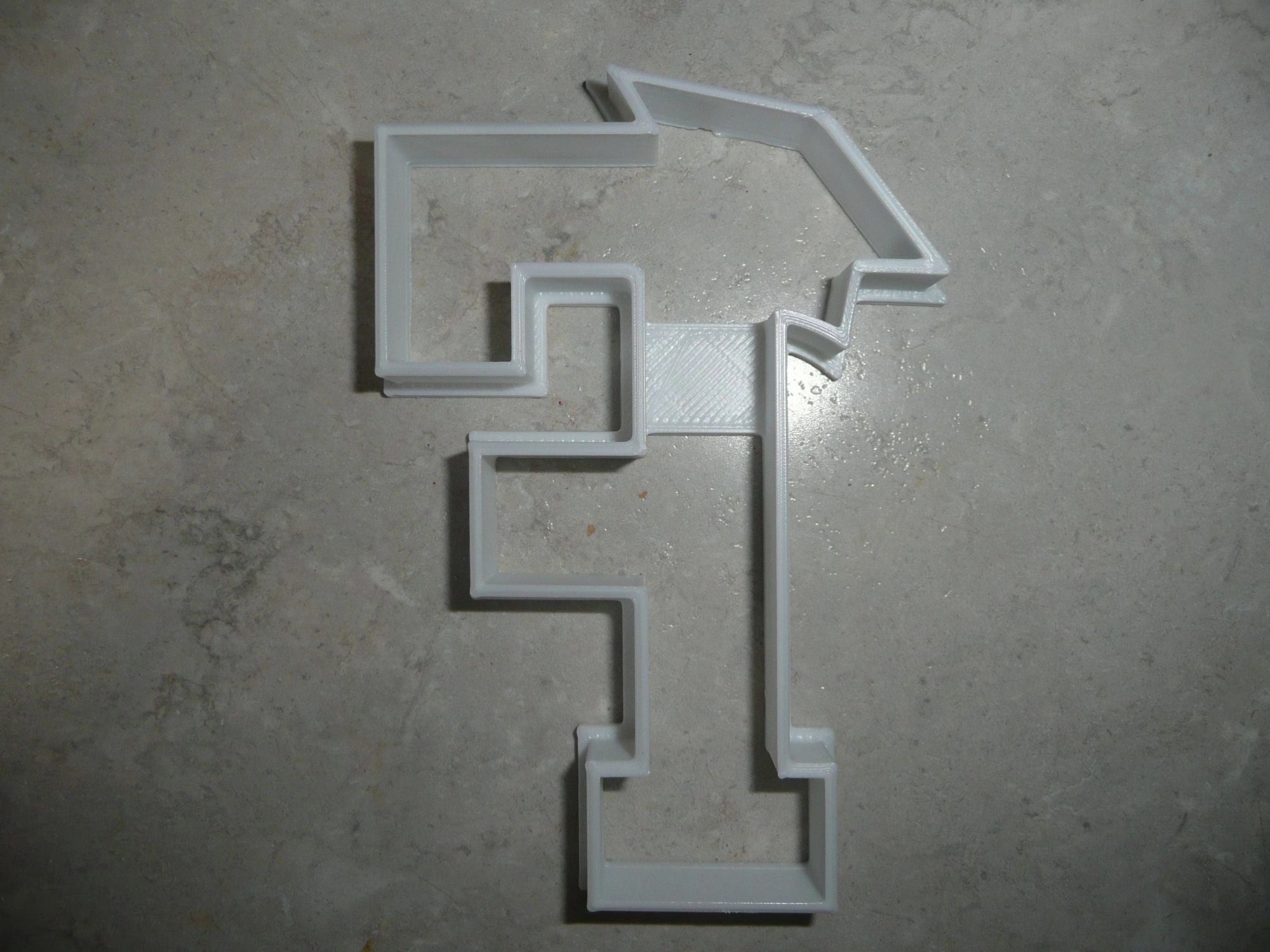 6x Letter F With Graduation Cap Fondant Cutter Cupcake Topper 1.75 IN USA FD3727