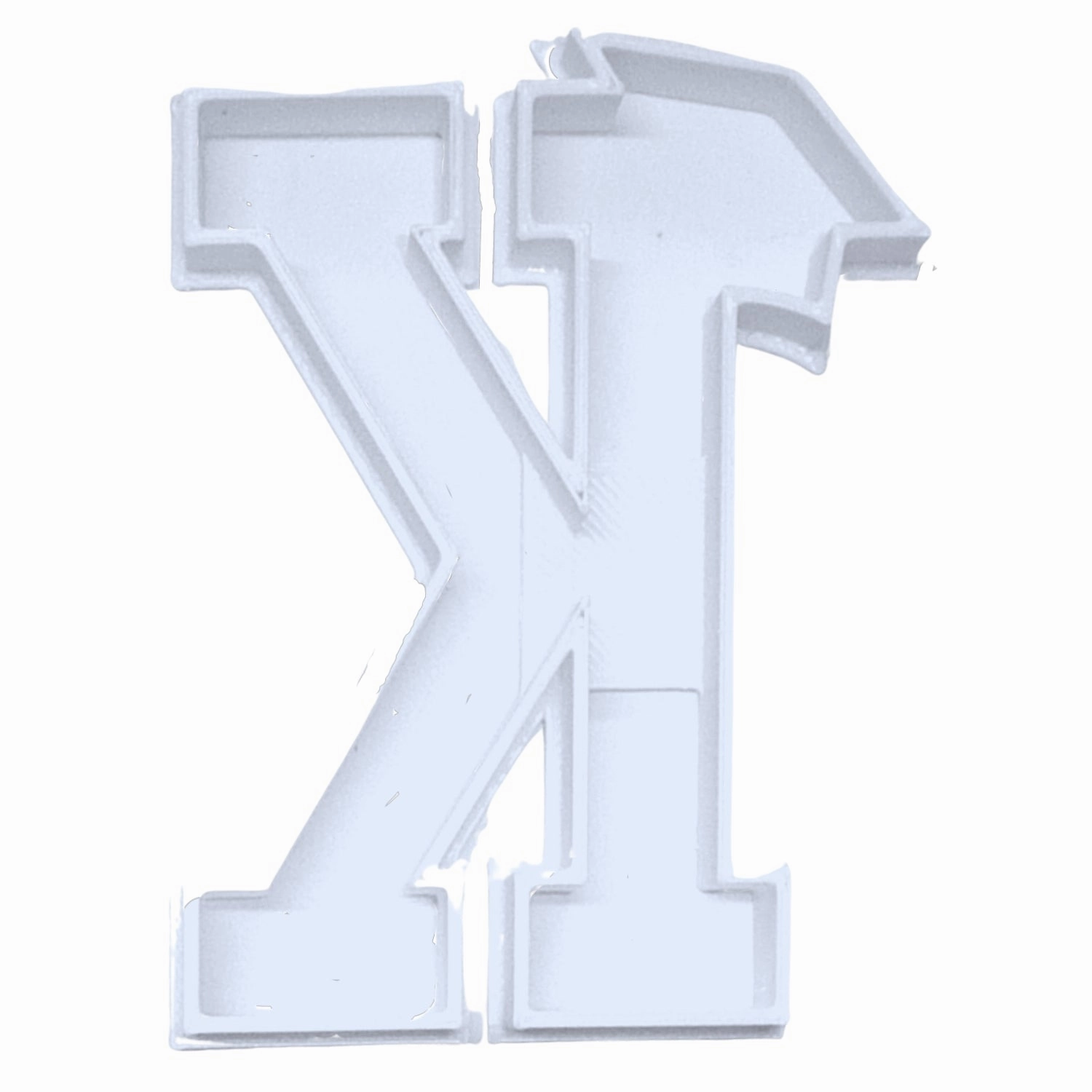 6x Letter K With Graduation Cap Fondant Cutter Cupcake Topper 1.75 IN USA FD3732
