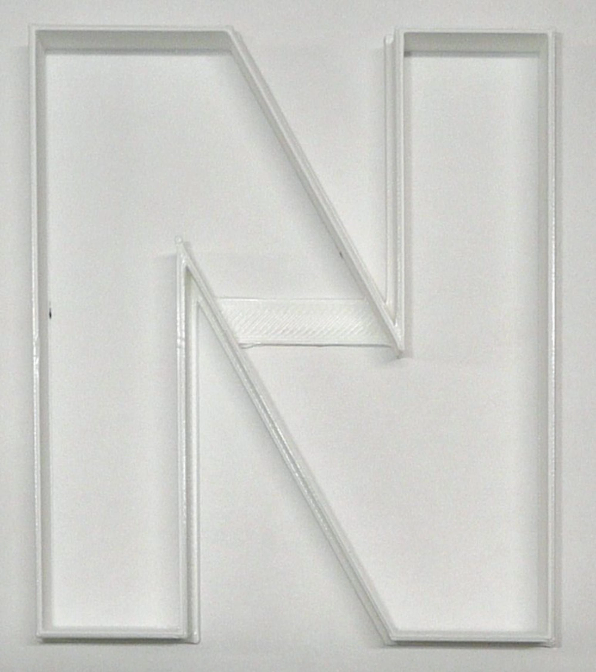 6x Letter N Capital Block Fondant Cutter Cupcake Topper 1.75 IN USA FD4227