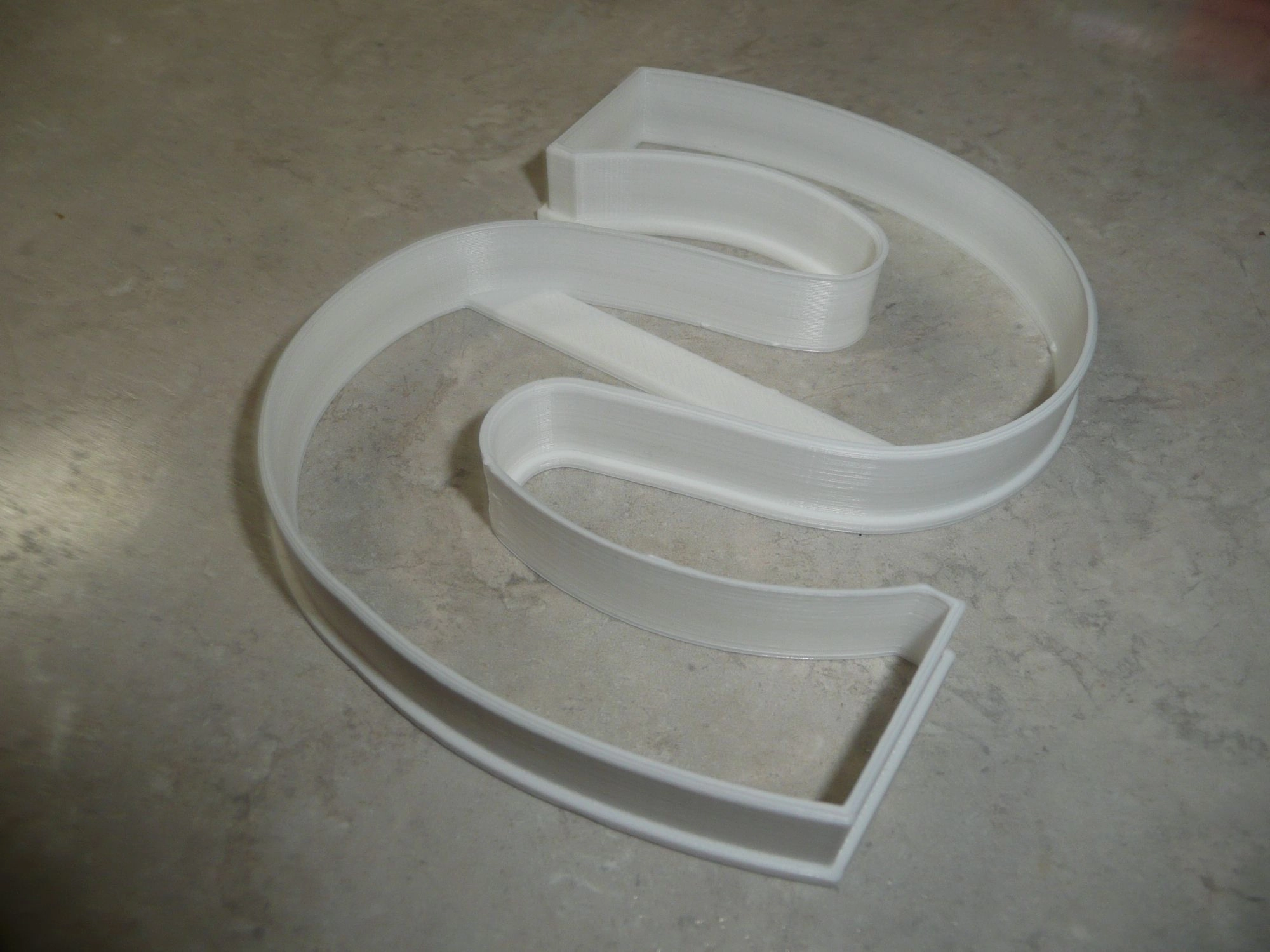 6x Letter S Capital Block Fondant Cutter Cupcake Topper 1.75 IN USA FD4232
