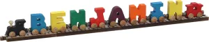 8 Letter NameTrains and Track to Fit - Made in USA