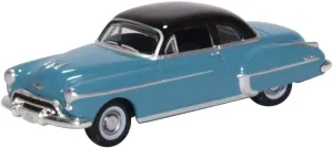 87OR50002 Oldsmobile Rocket 88 Coupe 1950 Crest Blue/Black 1/87 Scale Diecast Model