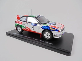 - 1/24 Scale Model car Compatible with Toyota Corolla WRC Auriol/Giraudet China Rally 1999 - RVQ42