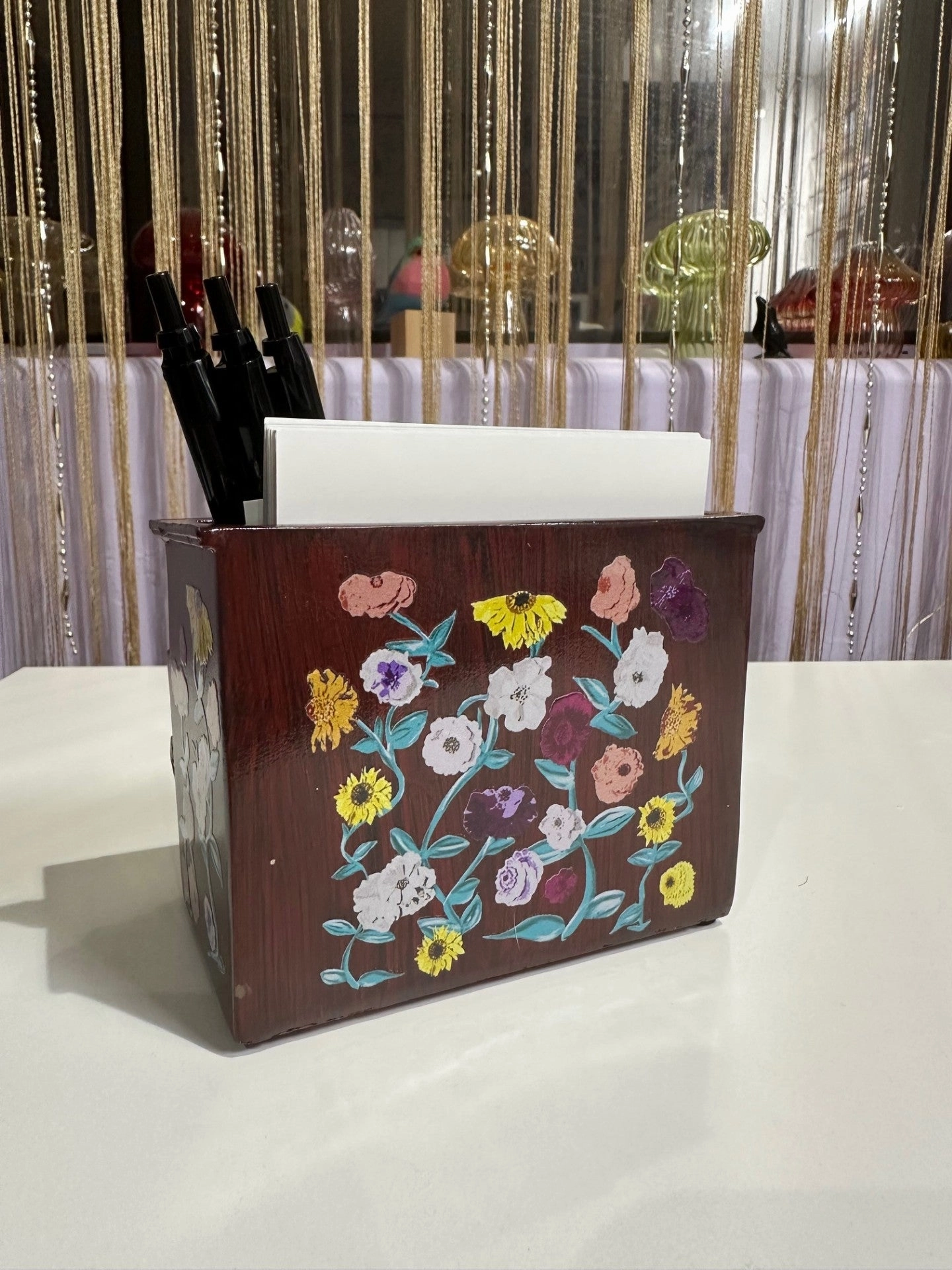 *New Design* Acoustic Set Floral Piano