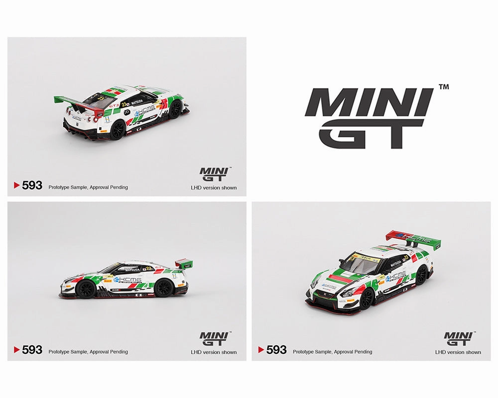 (Pre-order) Mini GT Nissan GT-R Nismo GT3 #23 KCMG 2018 FIA GT World Cup Macau