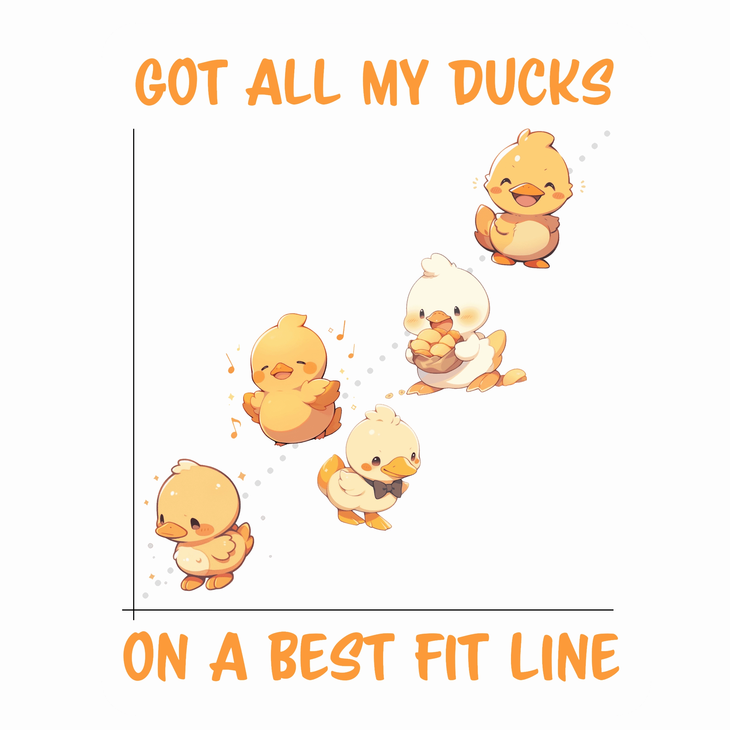 All My Ducks - Vinyl Sticker