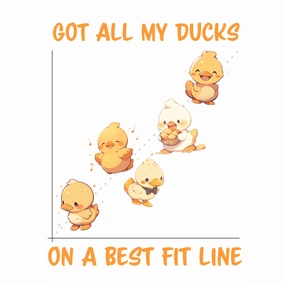 All My Ducks - Vinyl Sticker