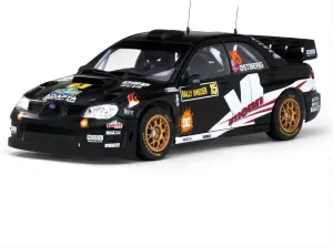 Alloy Resin Car Vehicle Model Fit for Subaru Impreza WRC 07 1 18 Alloy Pulling Force Racing Car Model Decoration Display Boys Toy Gift Festive Deluxe Gift (Color : A)