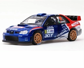Alloy Resin Car Vehicle Model Fit for Subaru Impreza WRC 07 1 18 Alloy Pulling Force Racing Car Model Decoration Display Boys Toy Gift Festive Deluxe Gift (Color : C)