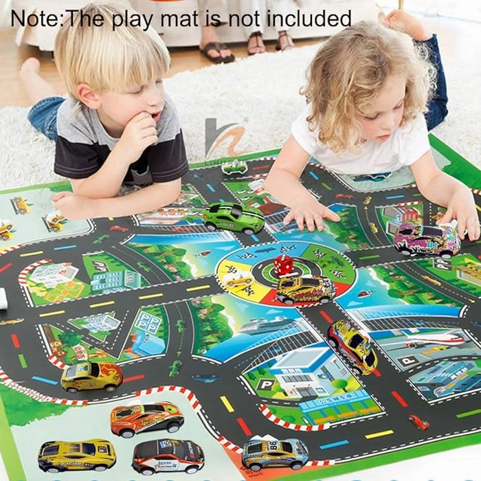 AM0274 4pcs Pull Back Racing Cars Die cast Race Car Vehicles Playset (NO.XL2404)
