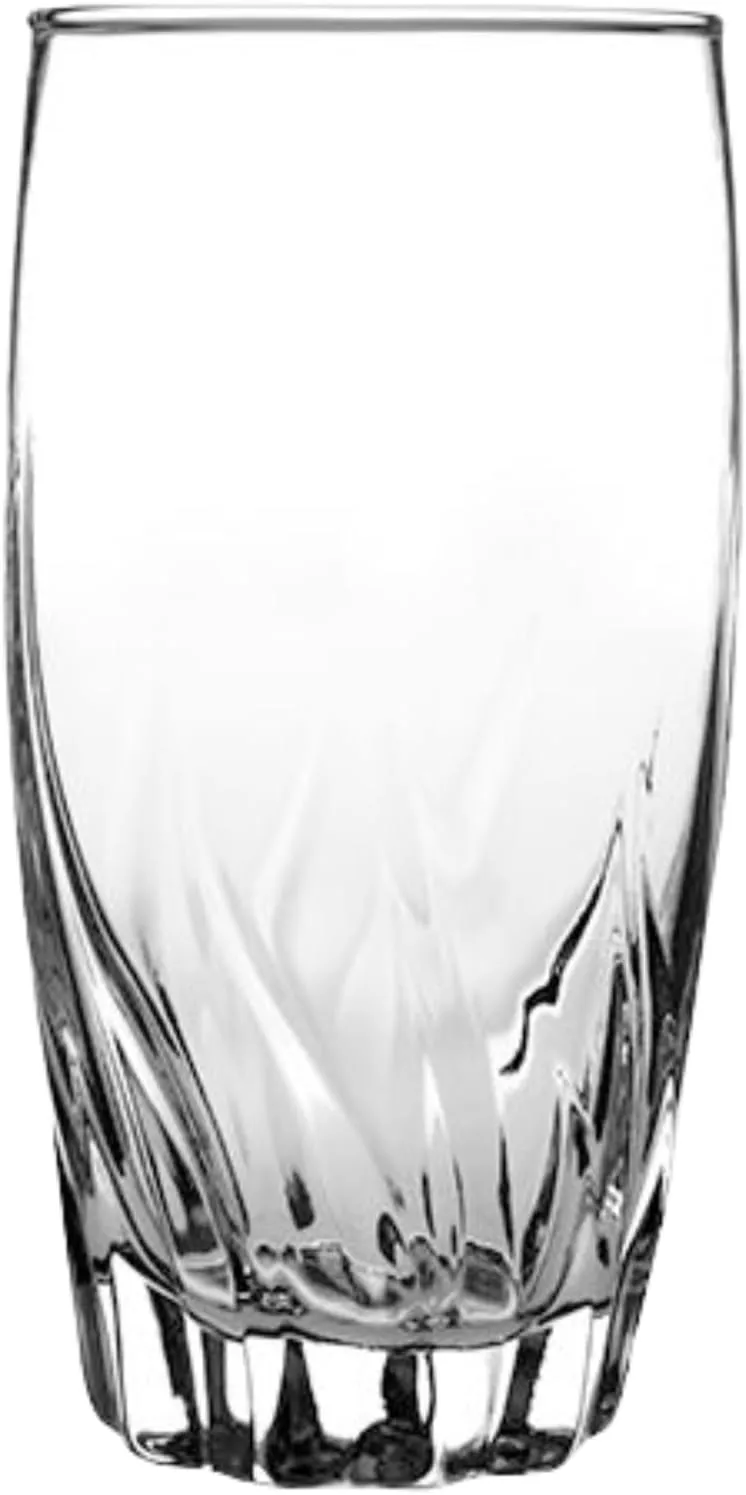 Anchor Hocking Central Park Drinking Glasses (4-Pieces, 16-ounce, dishwasher safe)