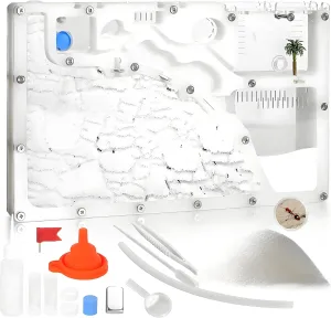 Ant Farms with Connections, Ant Farms for Kids & Adult, Live Ants for Ant Farm Educational Science DIY Toy Kit - STEM Learning Toy - Great Gifts for Boys & Girls (House)