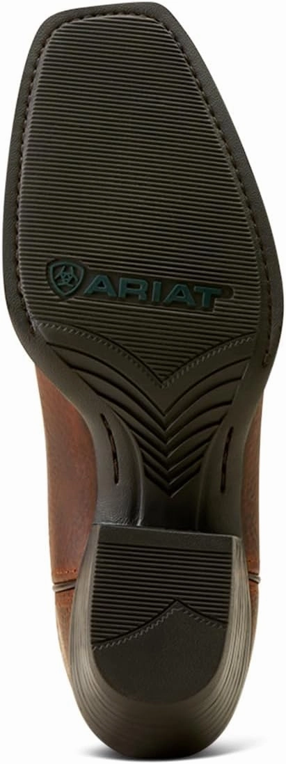 ARIAT Brown Oiled Rowdy/Brown Bomber Sport Square Toe Men's Cowboy Boots 10050992