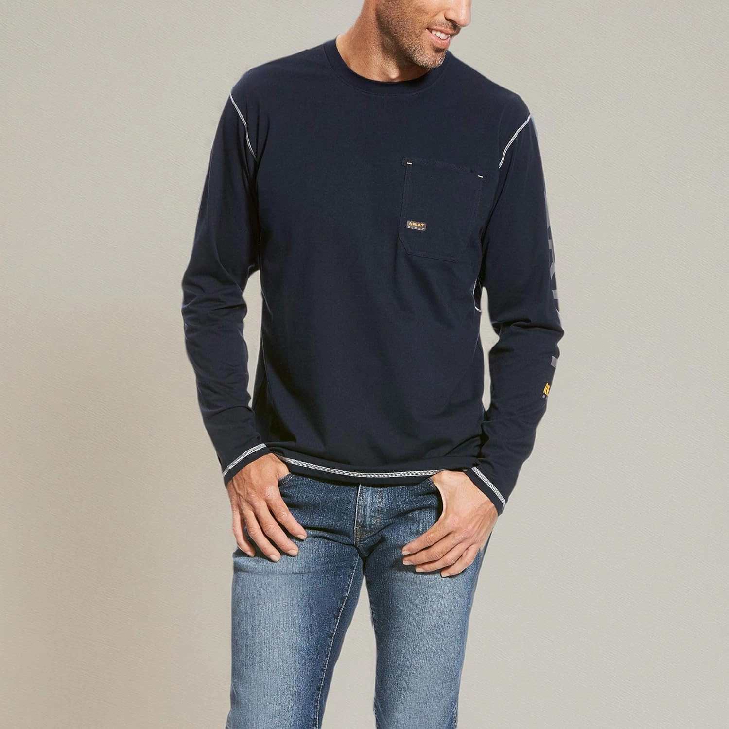 Ariat Men's Rebar Workman Logo